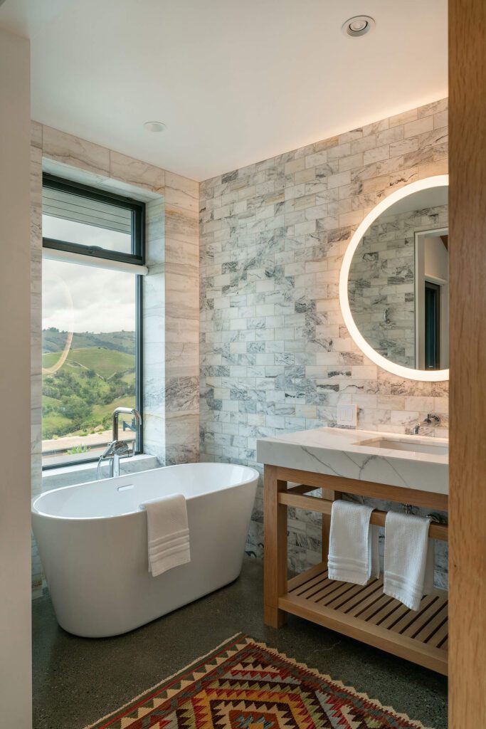 Bathroom - Contemporary Hillside Estate built by Nordby Signature Homes